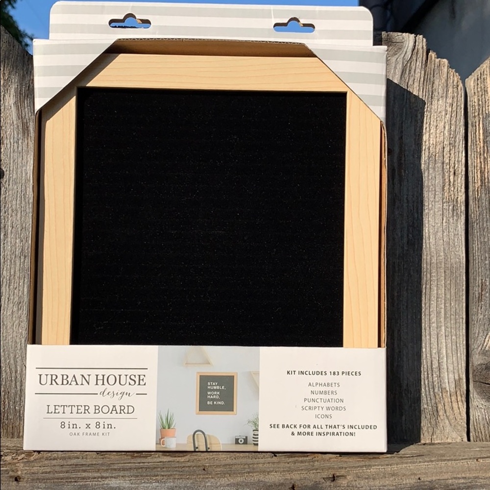 Oak Frame Letter Board